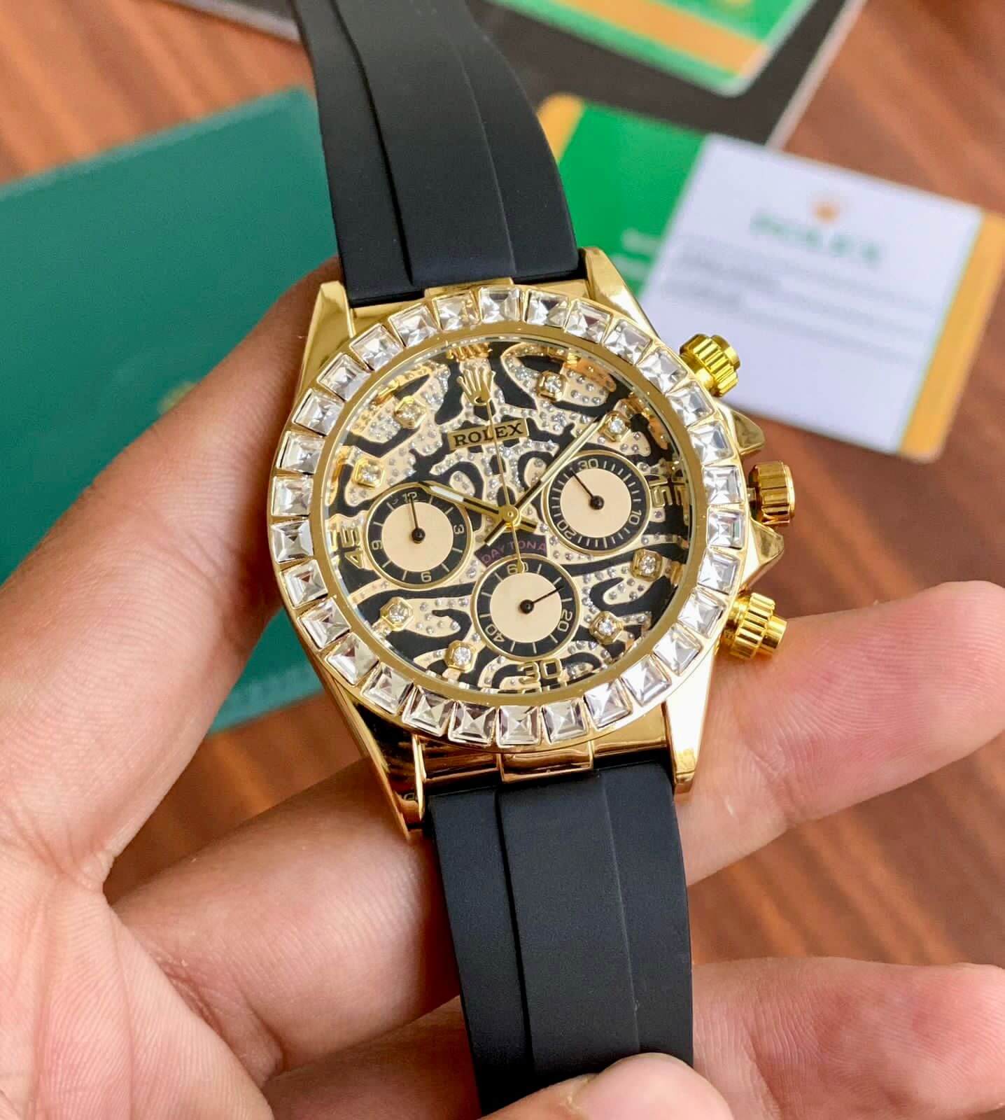 Rolex Oyster Tiger Eye Watch Store India