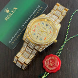 Rolex Diamond Studded Watch Watch Store India