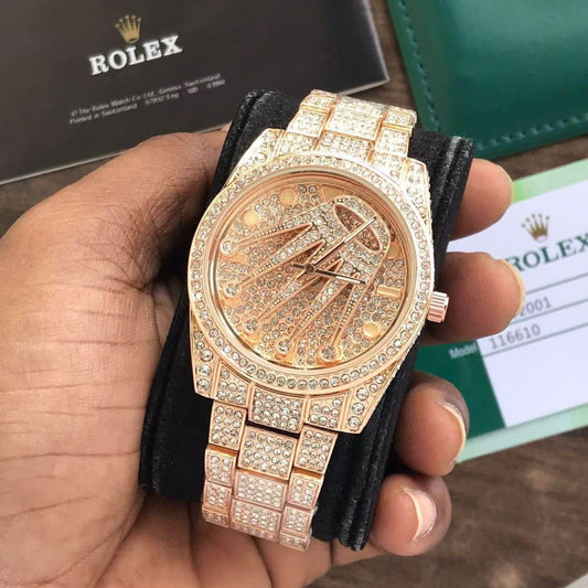 Rolex logo Sakri Full Daimand Watch Store India