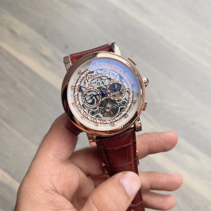 Cartier SunMoon Rotating Tourbillon Machinery Watch Store India