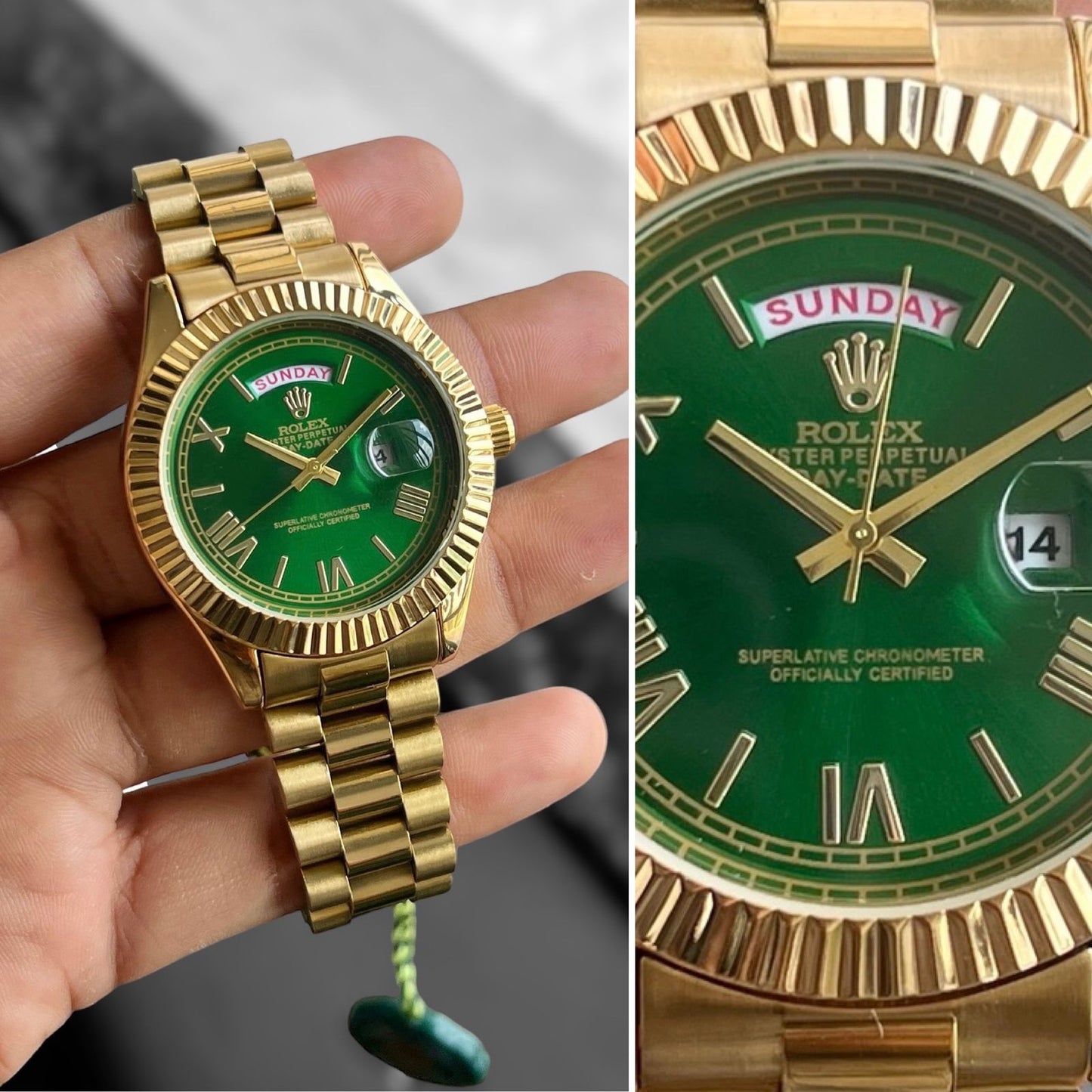 Rolex Urdu Perpetual Day &amp; Date Watch Store India