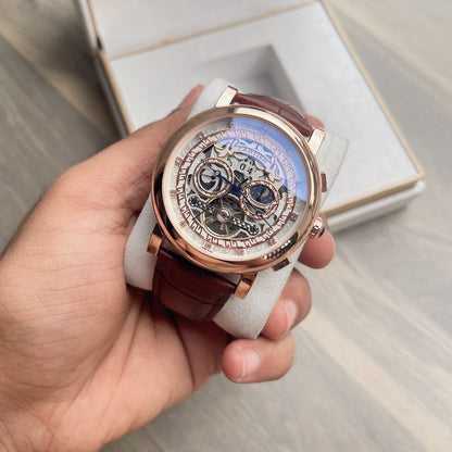 Cartier SunMoon Rotating Tourbillon Machinery Watch Store India