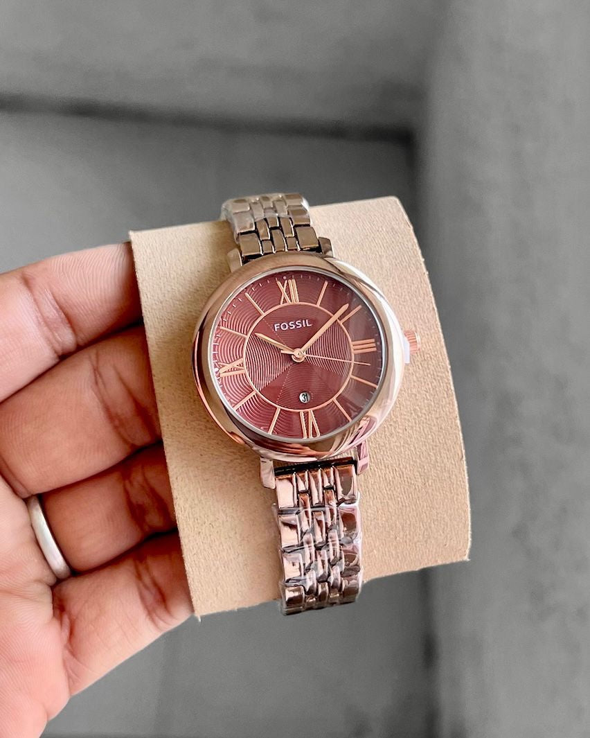 Fossil Date Working Watch Store India