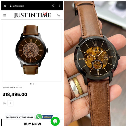 Fossil Modern Machine Watch Store India