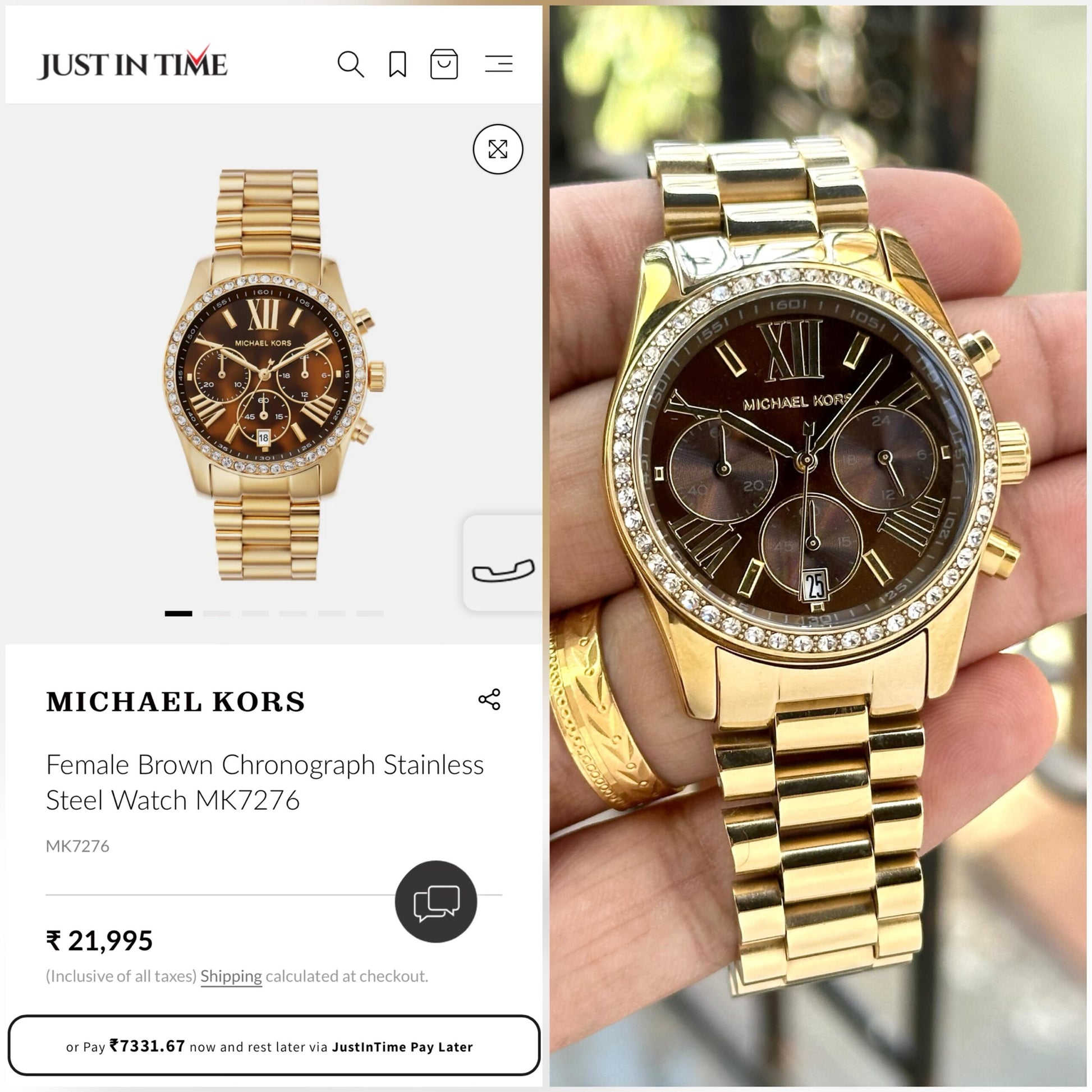 Michael Kors MK7275 LEXINGTON - 5 colour Watch Store India