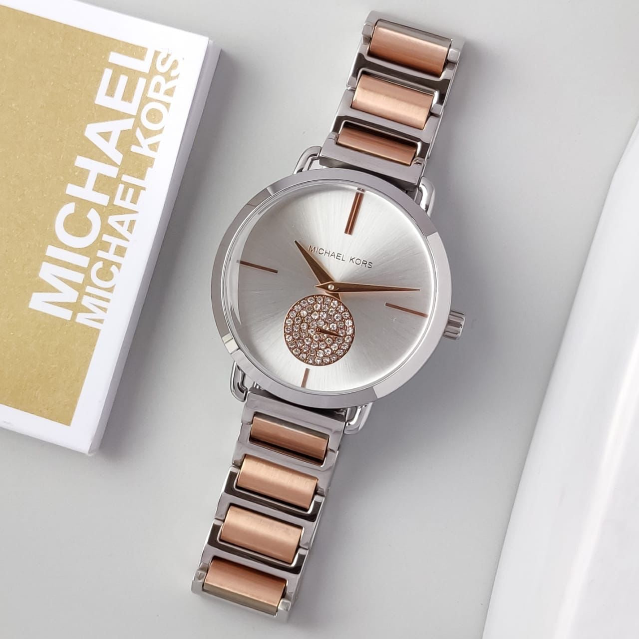 MICHAEL KORS Portia Gold Watch Store India