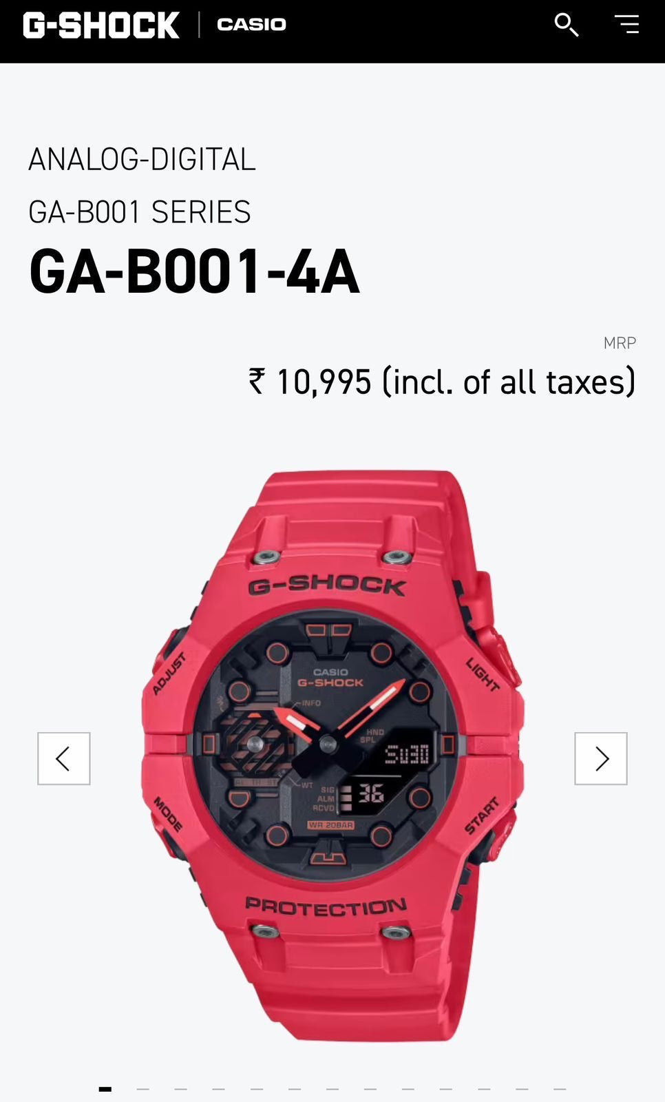 G-SHOCK GA-B001 Watch Store India