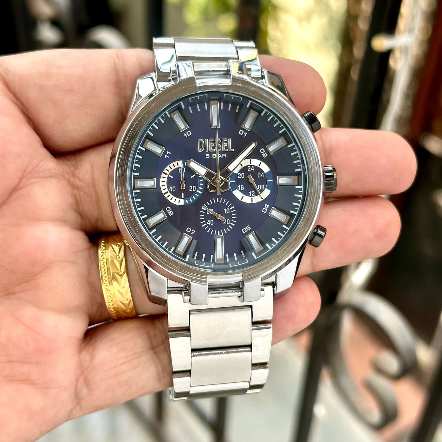 Diesel 5BAR Mega Chief Chronograph- 7 color Watch Store India