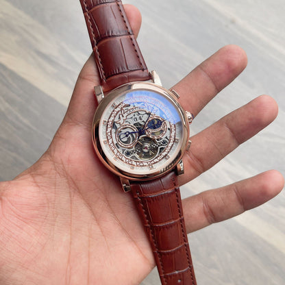 Cartier SunMoon Rotating Tourbillon Machinery Watch Store India