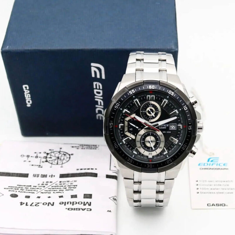 Casio Edifice EFR 539 Black Dial https://watchstoreindia.in/