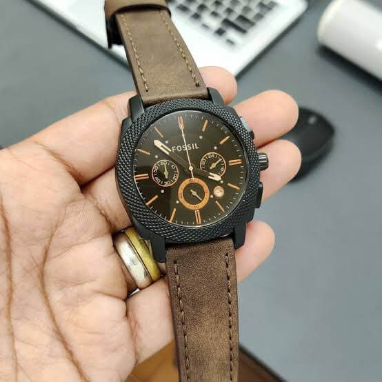 Fossil Watch FS4656 leather belt for men https://watchstoreindia.in/