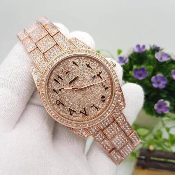 Rolex Diamond Studded Watch2 https://watchstoreindia.in/