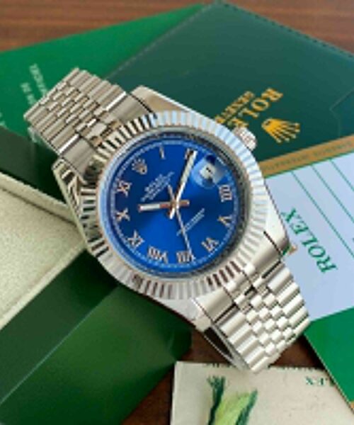 Rolex Oyster Perpetual Bluedial 4 https://watchstoreindia.in/