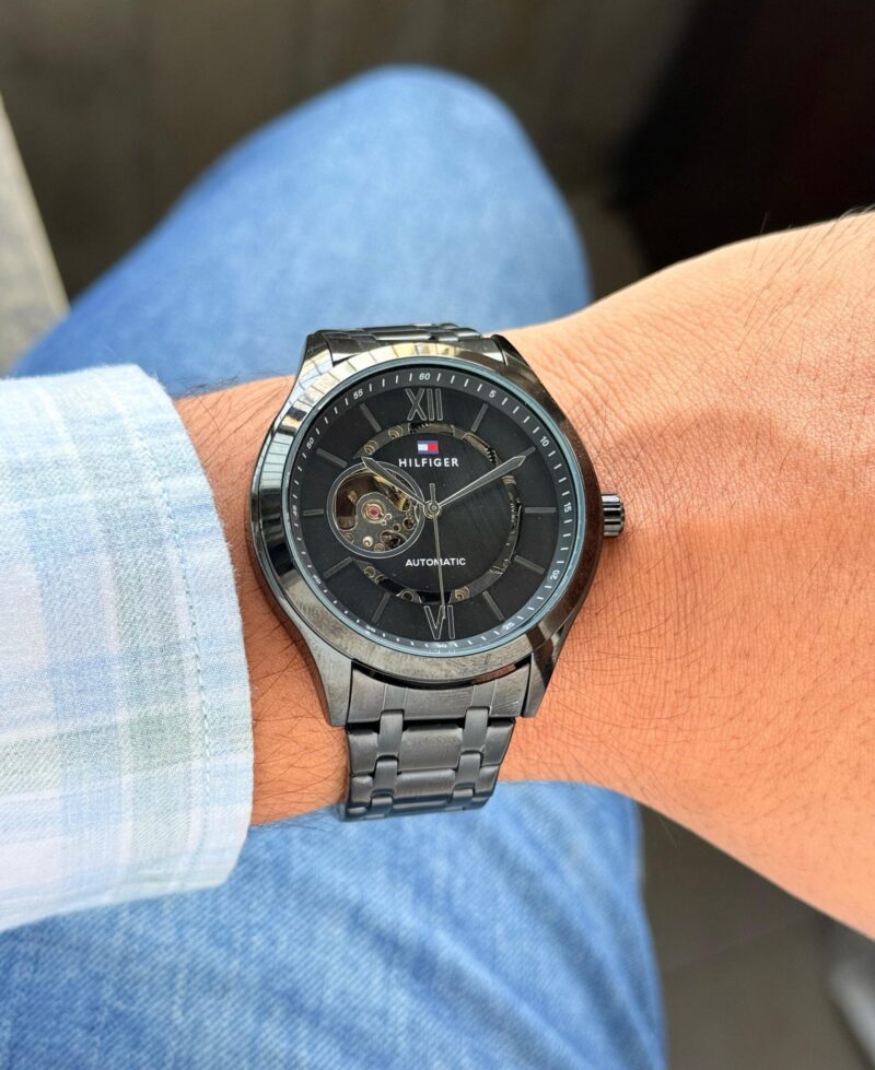 Tommy Hilfiger Modren Black Automatic - Image 2