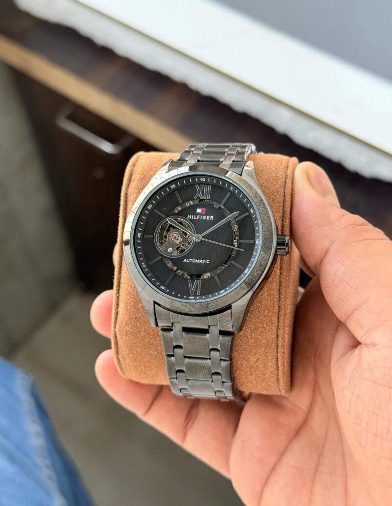 Tommy Hilfiger Modren Black Automatic
