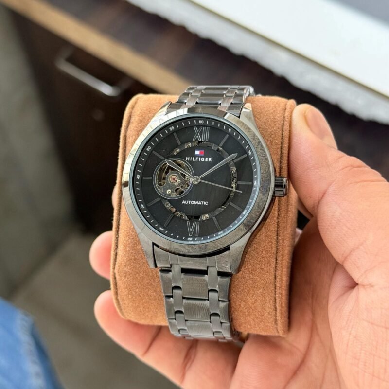 Tommy Hilfiger Modren Black Automatic