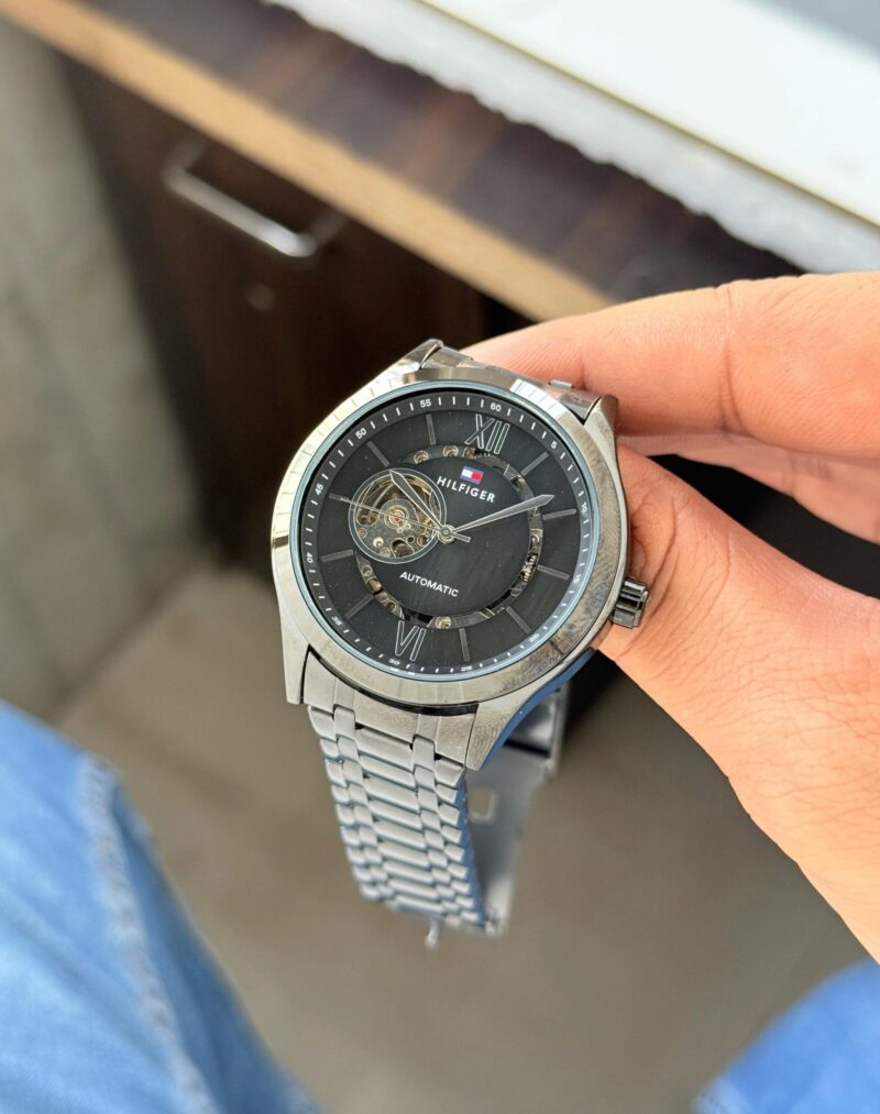 Tommy Hilfiger Modren Black Automatic - Image 3