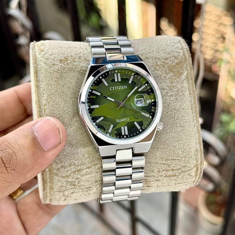 CITIZEN SILVER GREEN TSUYOSA - Image 2