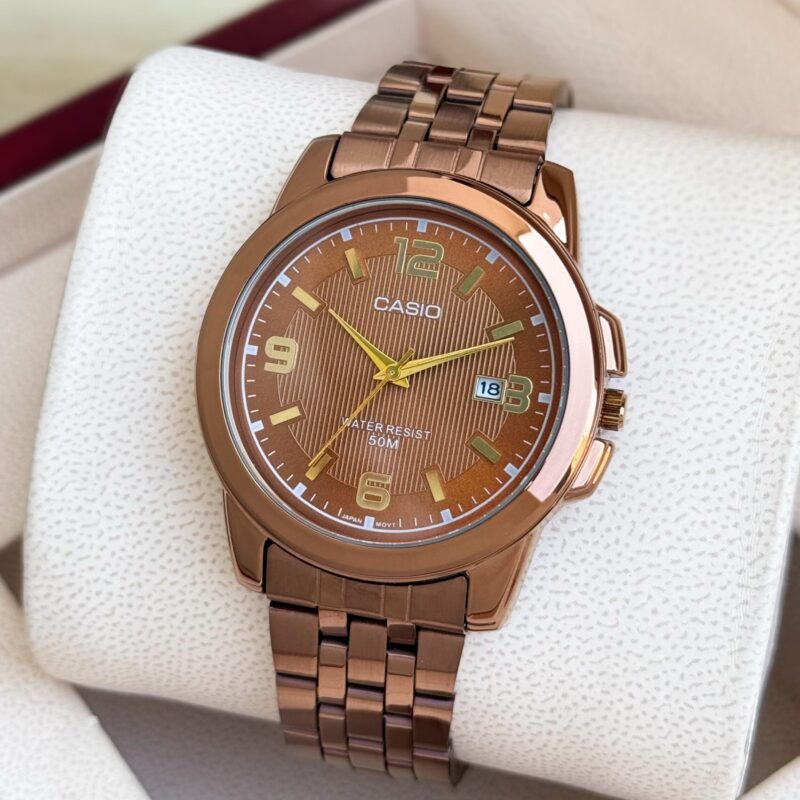 CASIO 7AAA PREMIUM BROWN