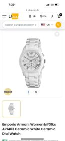 EMPORIO ARMANI CERAMICA 7AAA ORIGINAL