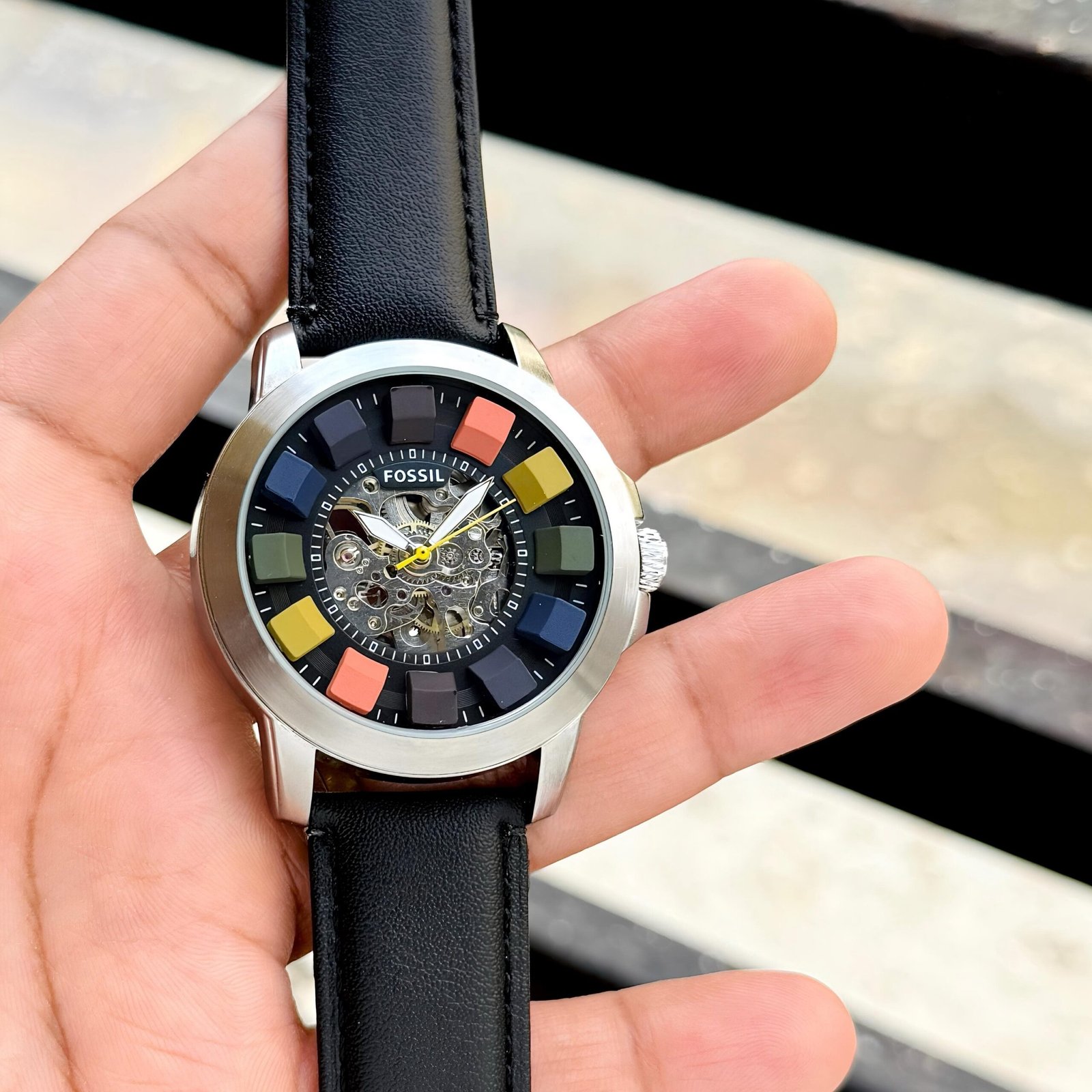 FOSSIL ME3116 GRANT AUTOMATIC SKELETON