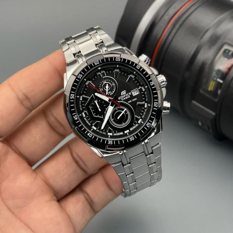 EDIFICE CASIO EFR-539 7A BLACK DIAL