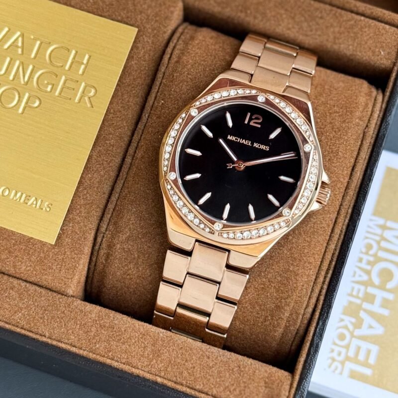 MICHAEL KORS 7A PREMIUM BLACK DIAL