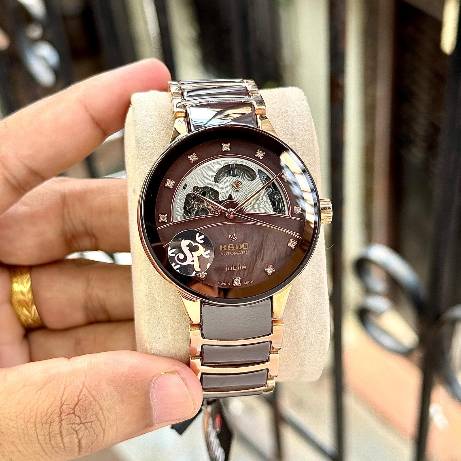 RADO UNISEX CENTRIX OPEN HEART AUTOMATIC
