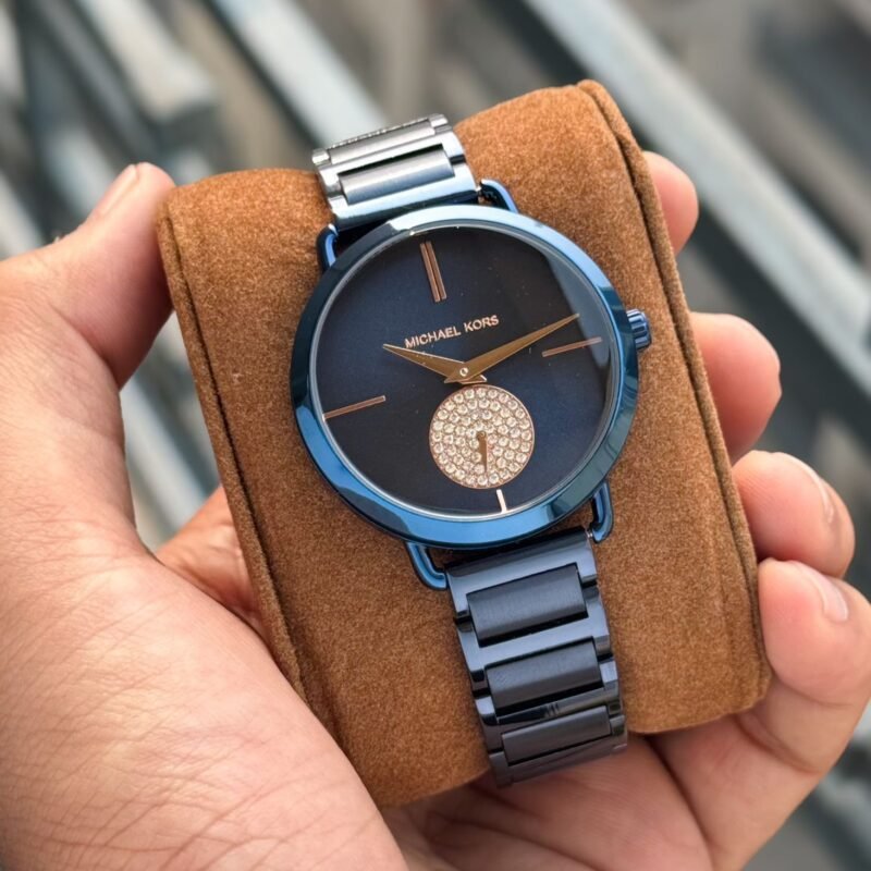 MICHAEL KORS JARYN BLUE DIAL