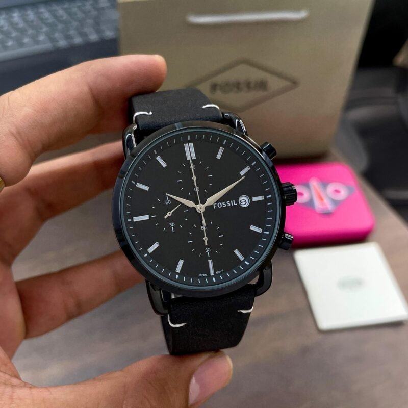 Fossil Commuter Collection Black