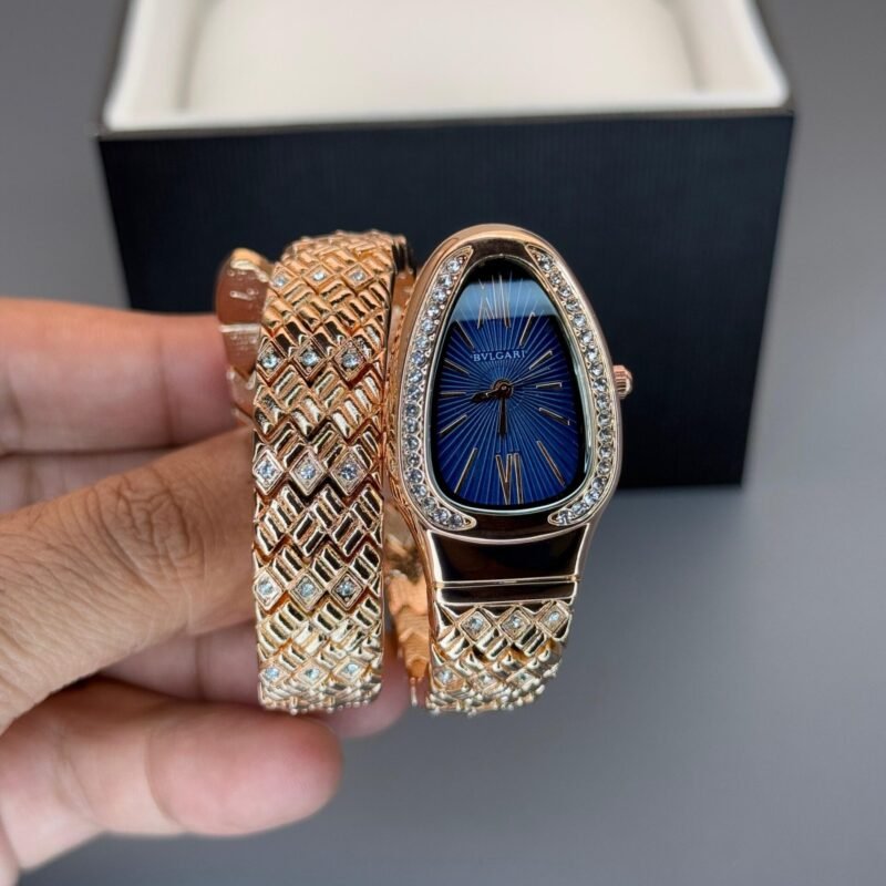 Bvlgari Snake Oval Watch