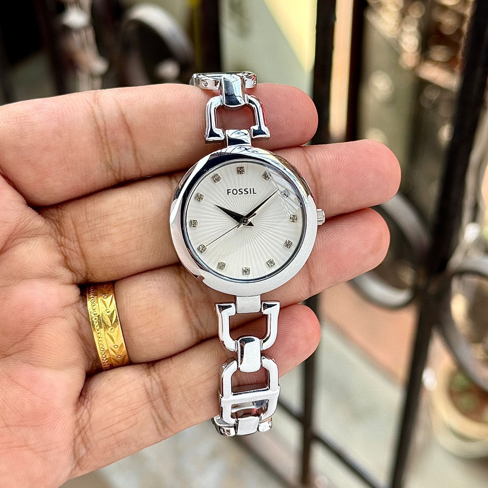 Fossil Olive Series ES3348