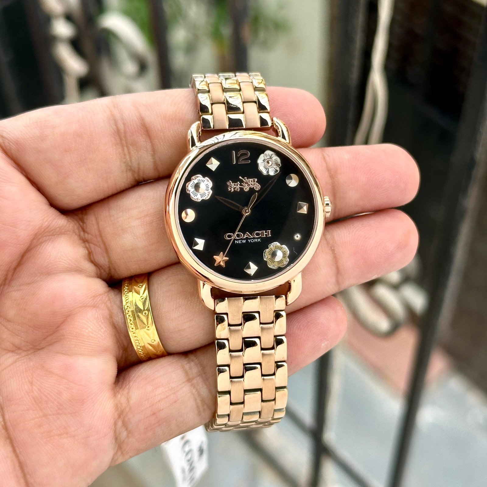 Coach Delancey RoseGold Combination