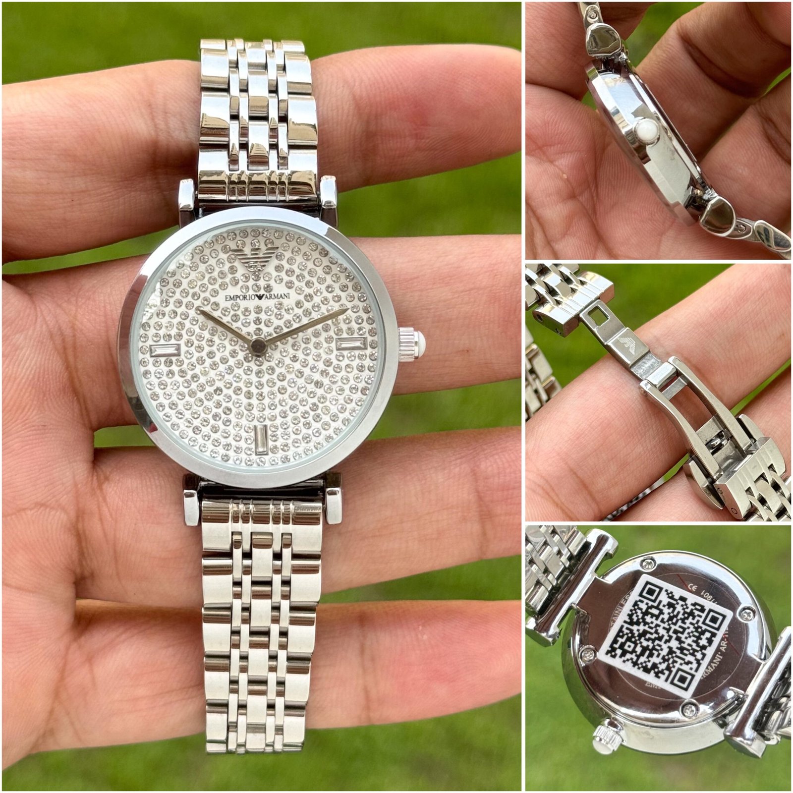 Emporio Armani White Slim