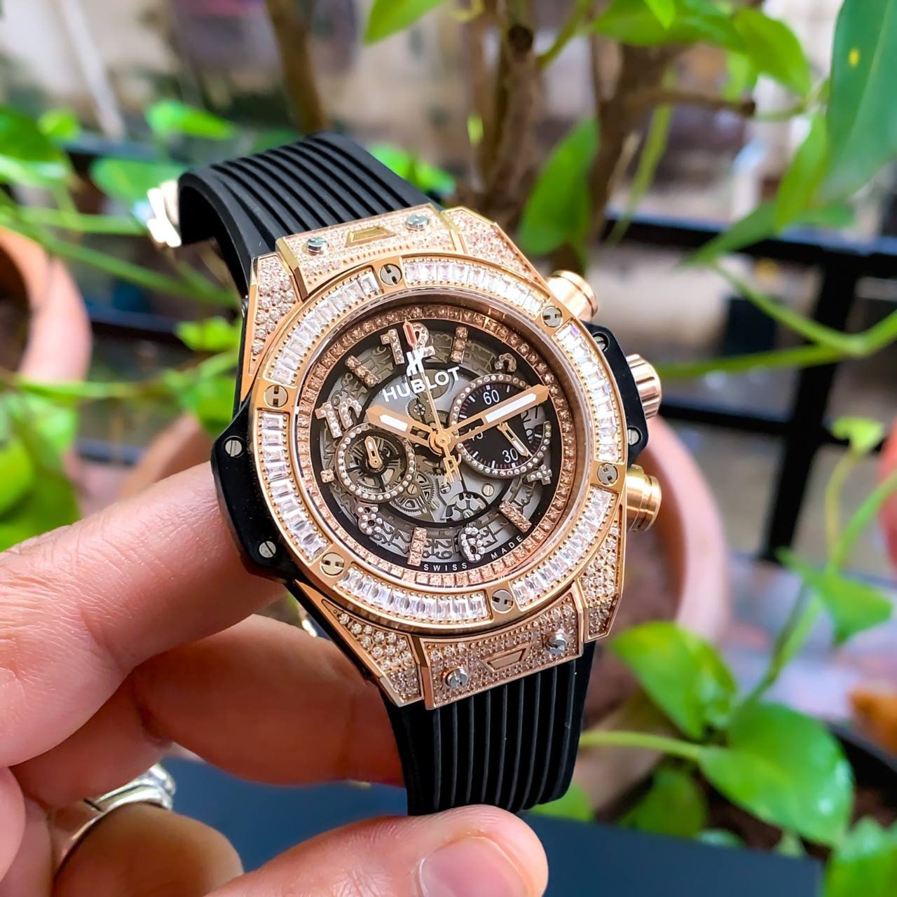 Hublot Big Bang Unico King Gold Diamond