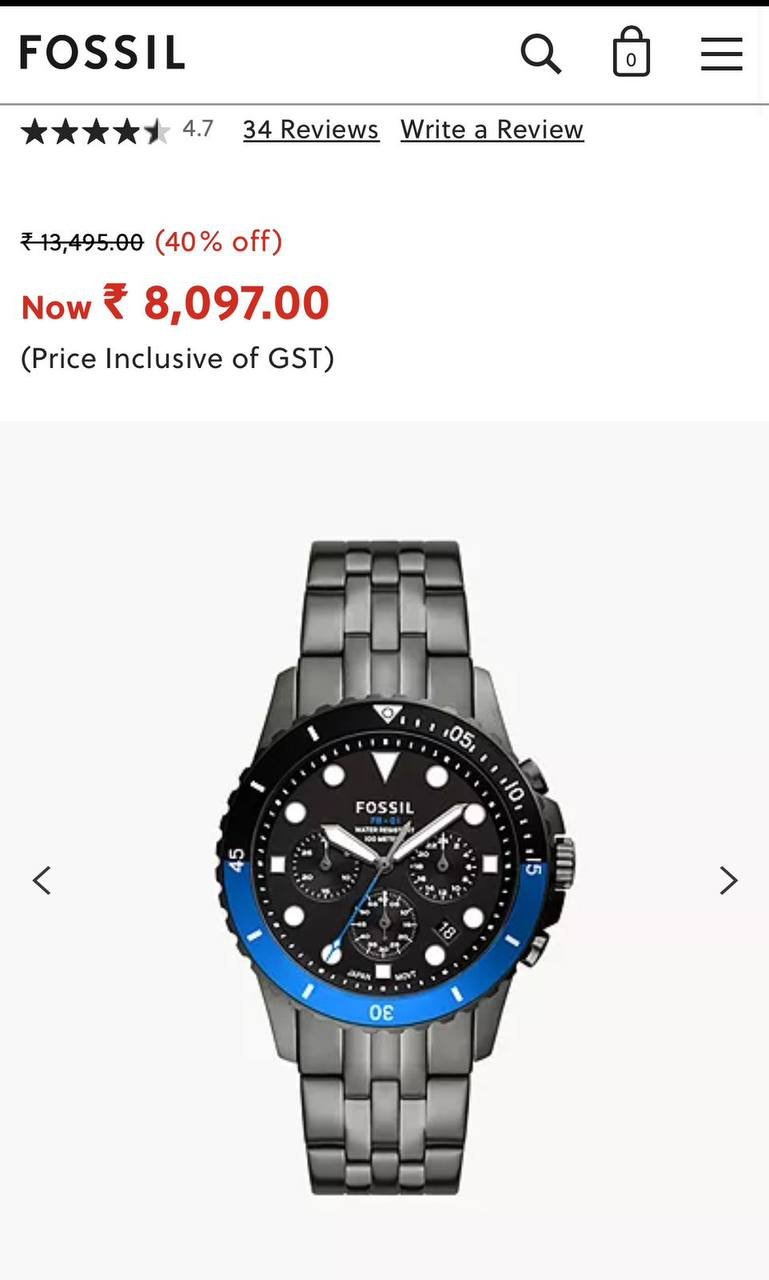 Fossil FB-01 Chronograph